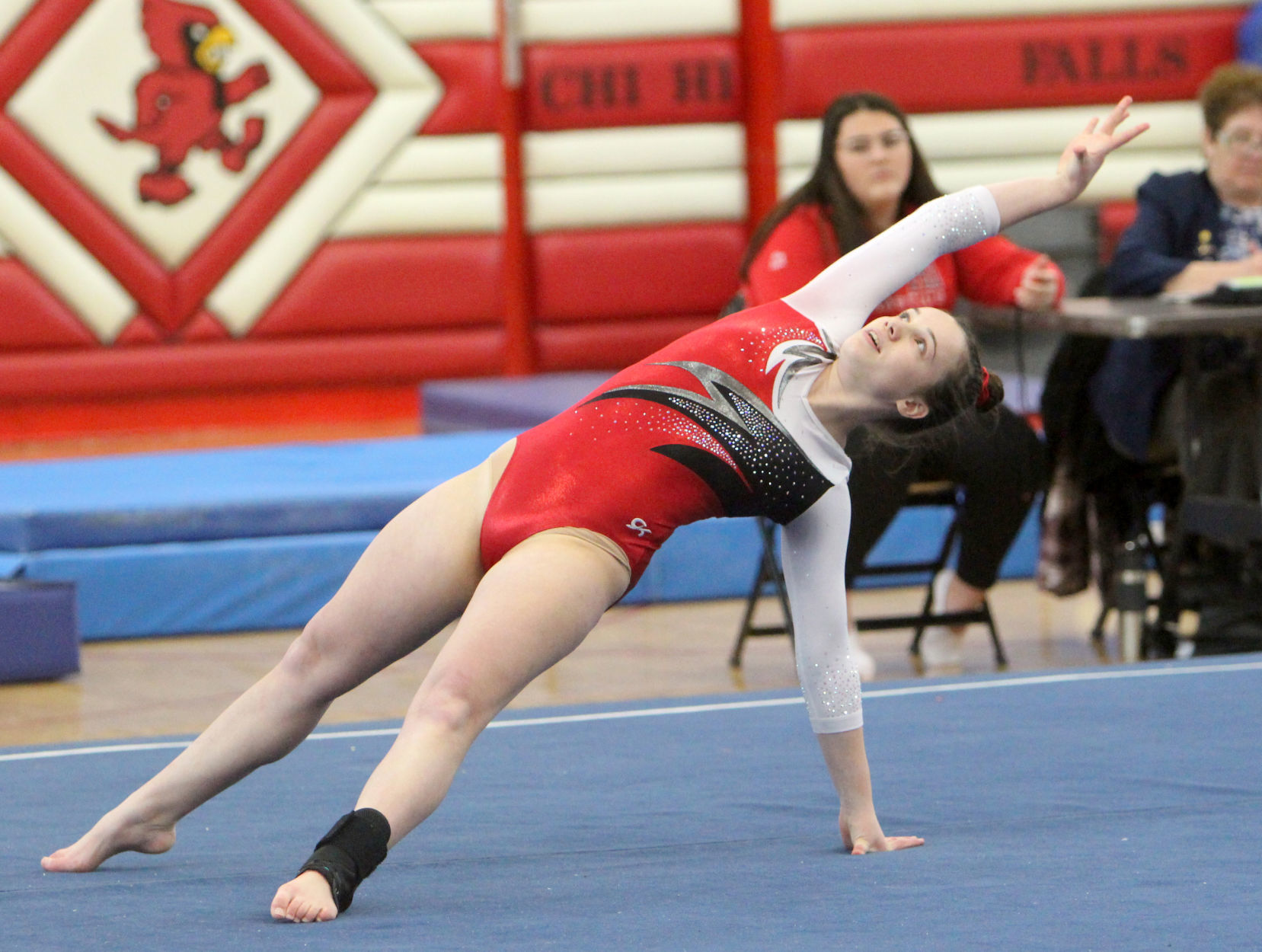Big Rivers Conference Gymnastics Meet at Chippewa Falls 2-16-19